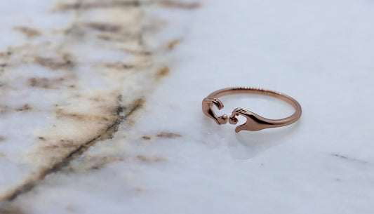 Adjustable Together Ring (Rose Gold)